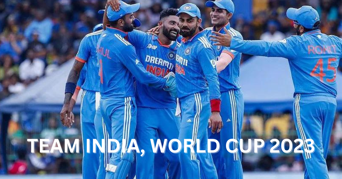 Team India, World Cup 2023