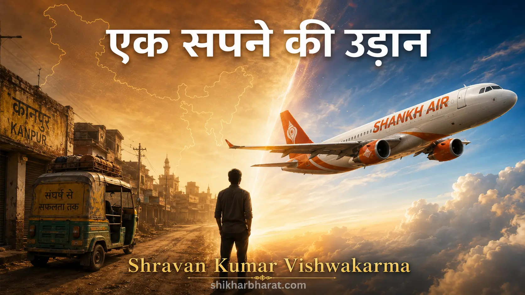 Shravan Kumar Vishwakarma — Shankh Air के संस्थापक जिन्होंने कानपुर से उठकर UP की पहली एयरलाइन बनाई